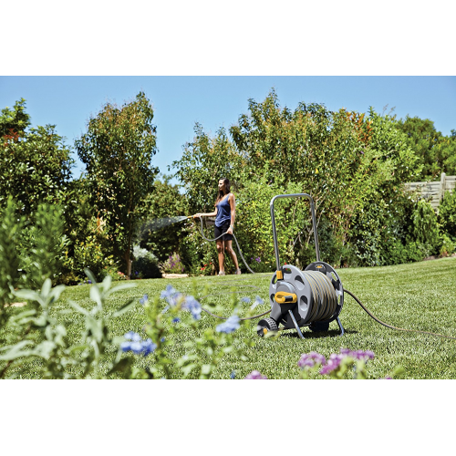 Carrello avvolgitubo Hozelock 2432 completo di tubo