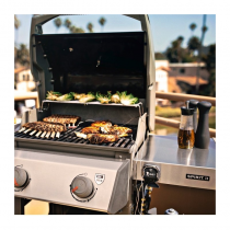 Weber barbecue a gas spirit original E-210 black nero nuovo modello Weber barbecue a gas spirit original E-210 black nero nuovo modello