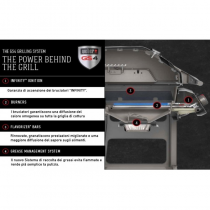 Weber barbecue a gas spirit original E-210 black nero nuovo modello Weber barbecue a gas spirit original E-210 black nero nuovo modello