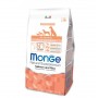 Crocchette per cani Monge puppy & junior salmone e riso 12 Kg