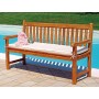 Panchina da giardino Greenwood Lampedusa BE 510 3 posti