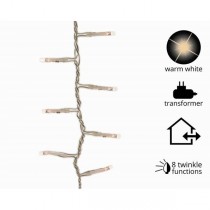 Kaemingk Lumineo luci 1000 led compact twinkle bianco caldo 22,5 m