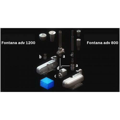 Newa pond pompa fontana advance 800 per laghetti