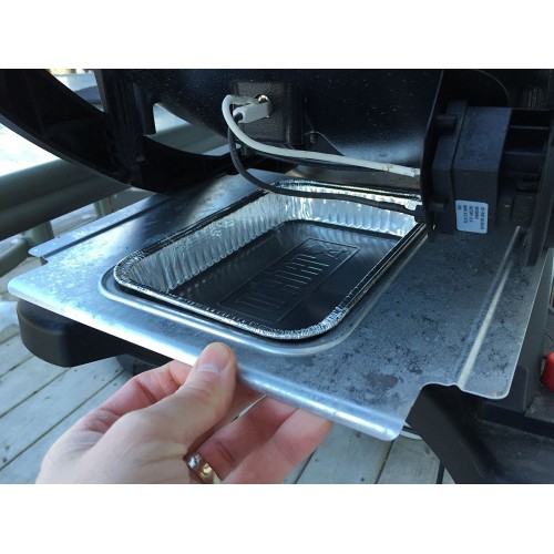 Vaschette in alluminio raccogli-grasso per barbecue Weber 10 pz. 6415