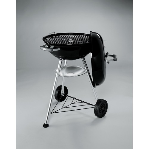 Barbecue a carbone Weber compact kettle Ø 47 cm nero 1221004