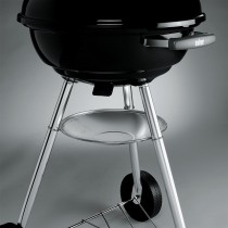 Barbecue a carbone Weber compact kettle Ø 47 cm nero 1221004 Barbecue a carbone Weber compact kettle Ø 47 cm nero 1221004