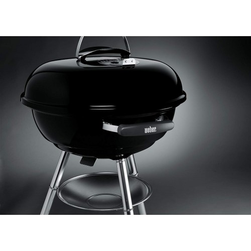 Barbecue a carbone Weber compact kettle Ø 47 cm nero 1221004