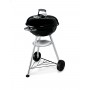 Barbecue a carbone Weber compact kettle Ø 47 cm nero 1221004