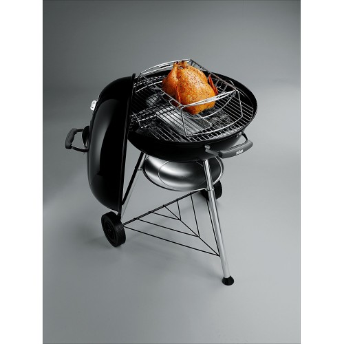 Barbecue a carbone Weber compact kettle Ø 57 cm nero 1321004