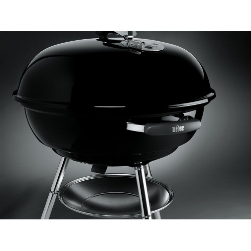 Barbecue a carbone Weber compact kettle Ø 57 cm nero 1321004