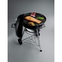 Barbecue a carbone Weber compact kettle Ø 57 cm nero 1321004