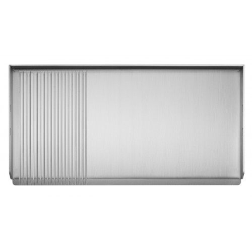 Plancha barbecue Planet Chef 80 2/3 liscia 1/3 rigata