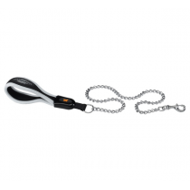 FERPLAST Ergocomfort Metal GM - Guinzaglio per Cani con catena in metallo - 3 Taglie