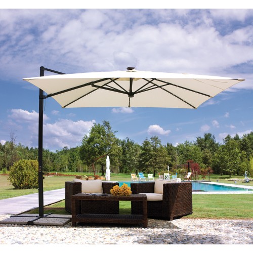 Ombrello da giardino Greenwood E5023 con luci led