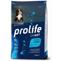 Crocchette per cani Prolife smart puppy pollo e riso giant nutrigenomic 10 Kg Crocchette per cani Prolife smart puppy pollo e riso giant nutrigenomic 10 Kg