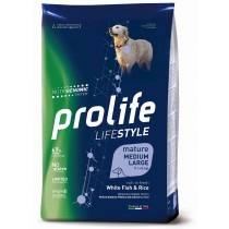 Prolife mature pesce bianco fresco e riso medium/large 2.5 kg Prolife mature pesce bianco fresco e riso medium/large 2.5 kg