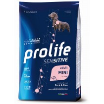 Prolife sensitive maiale e riso adult mini nutrigenomic 2 Kg Prolife sensitive maiale e riso adult mini nutrigenomic 2 Kg