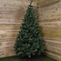 Albero di natale pino Kaemingk Imperial verde 210 cm