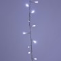 Lotti Xmas King tenda luminosa 192 LED bianco ghiaccio 2,45 m