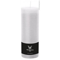 Wiedemann candela moccolo Marble bianco 190/68 mm