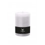Wiedemann candela moccolo Marble bianco 80/68 mm