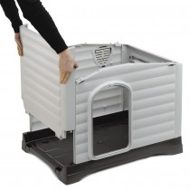 Ferplast dogvilla 70 cuccia per cani in plastica da esterno Ferplast dogvilla 70 cuccia per cani in plastica da esterno