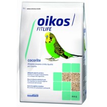 Oikos Fitlife cocorite mangime per uccelli 600 g Oikos Fitlife cocorite mangime per uccelli 600 g