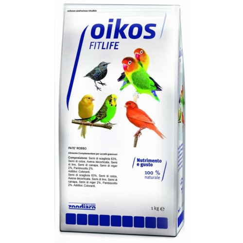 Oikos Fitlife pastoncino patè insect per uccelli insettivori 1 Kg