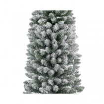 Albero di natale pino Kaemingk Snowy Pencil Pine 240 cm