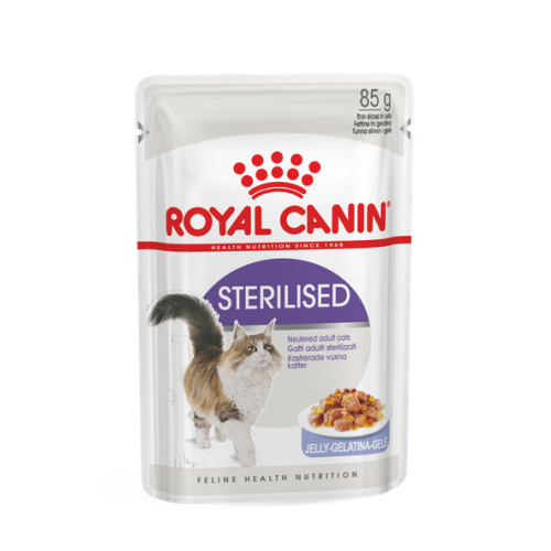 Royal Canin Sterilised jelly 85 grammi cibo umido per gatti