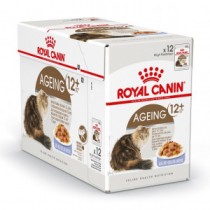 Royal Canin Ageing +12 jelly 85 grammi confezione da 12 cibo umido per gatti
