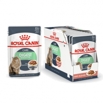 Cibo umido gatti Royal Canin Digest Sensitive in salsa 85 g confezione 12 pz.