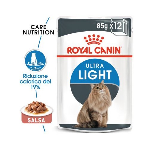 Cibo umido per gatti Royal Canin Light Weight in salsa 85 g