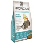 Mangime per pappagalli Tropican Lifetime Cockatiels 820 grammi