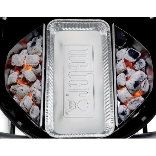 Vaschette di alluminio Weber Bbq 57 cm per raccolta olii 5 pz. 6454