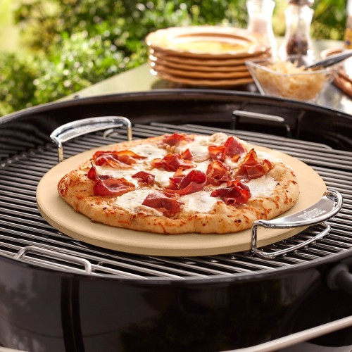 Pietra refrattaria per pizza Weber gourmet per barbecue