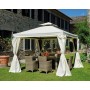 Gazebo da giardino Greenwood GAZ 035 quadrato