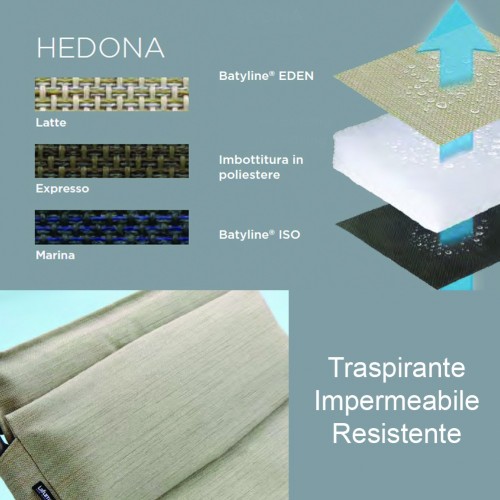 Poltrona Lafuma LFM 2942_7710 Ancône Hedona colore latte