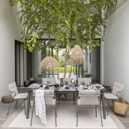 Poltrona Lafuma LFM 2942_7710 Ancône Hedona colore latte