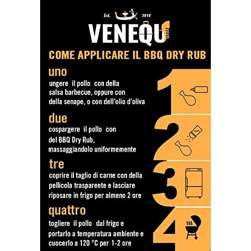 Rub universale insaporitore carne per barbecue Venequ Aromatico 150 g