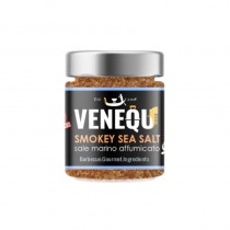 Sale marino affumicato per barbecue Venequ Smokey Sea Salt 140 g Sale marino affumicato per barbecue Venequ Smokey Sea Salt 140 g