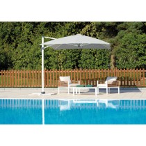 Ombrellone da giardino Greenwood E5047 con palo laterale in alluminio Ombrellone da giardino Greenwood E5047 con palo laterale in alluminio