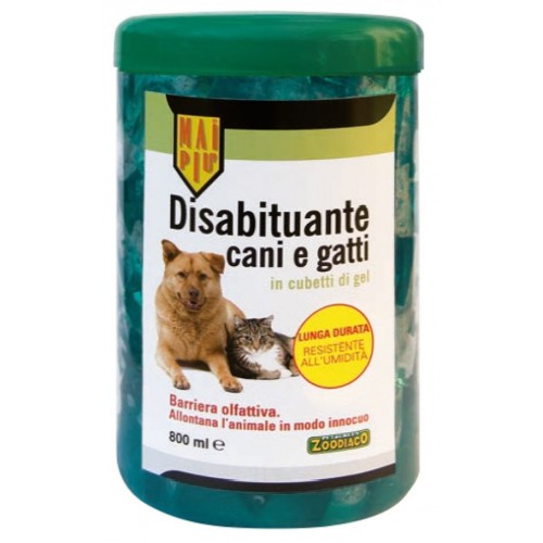 Disabituante per cani e gatti Zoodiaco in cubetti gel 800 ml