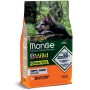 Crocchette per cani Monge grain free puppy & junior anatra e patate 12 Kg