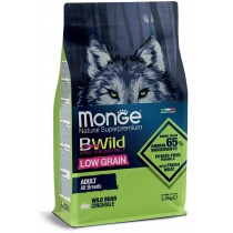 Crocchette per cani Monge all breeds adult low grain cinghiale 12 Kg Crocchette per cani Monge all breeds adult low grain cinghiale 12 Kg