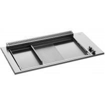 Piastra barbecue Planet Oasi 80 mix liscia e rigata da incasso Piastra barbecue Planet Oasi 80 mix liscia e rigata da incasso