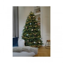 Luci di Natale Kaemingk 120 LED bianco caldo cherry 3 sizes 9 m