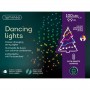 Luci di Natale Kaemingk 100 LED multicolore dancing lights 9.9 m