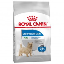 Crocchette per cani Royal canin mini light weight care 1 Kg