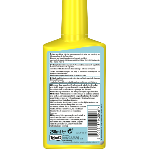Chiarificante per acquario Tetra CrystalWater 250 ml